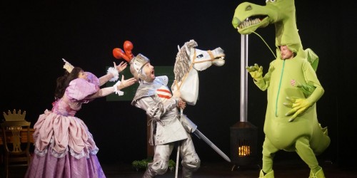 Georges le Dragon, Un spectacle plein de gaité à partager avec les petits