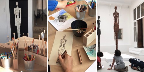 Fondation Giacometti, les ateliers créatifs et les visites se poursuivent pendants les vacances