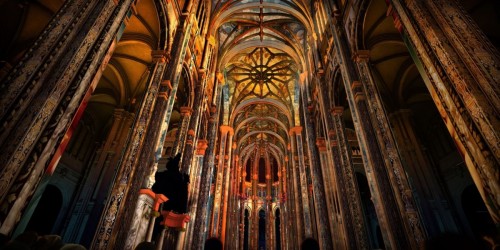 Luminiscence, une plongée visuelle et immersive dans l'histoire de l'église Sainte-Eustache 