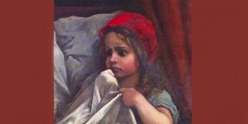 Le Petit chaperon rouge, goûter de nouveau aux délices rêvées de la galette et du petit pot de beurre.