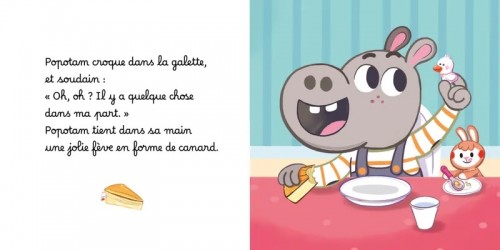 Popotam aime la galette, ou Le bonheur d’un goûter familial