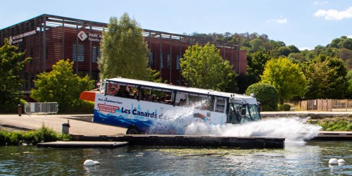 Les Canards de Paris, un bus qui navigue aussi sur la Seine !