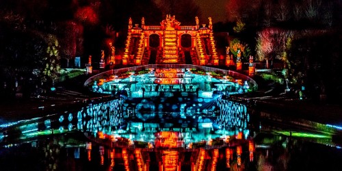 Lumière en Seine, un parcours illuminé au domaine national de Saint-Cloud